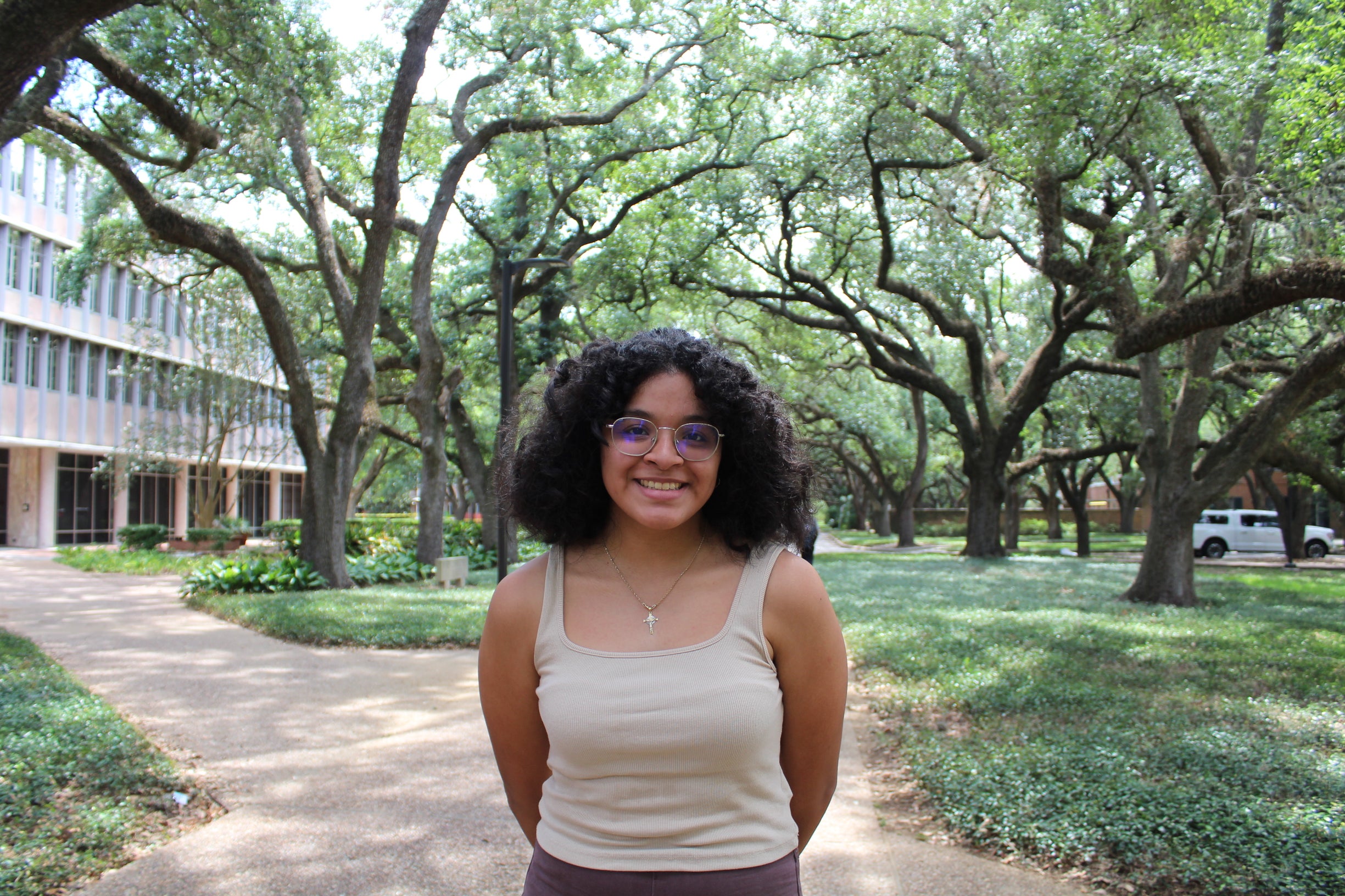 Dinora Nicole Rodriguez, graduate student ambassador at Rice University in Houston Texas