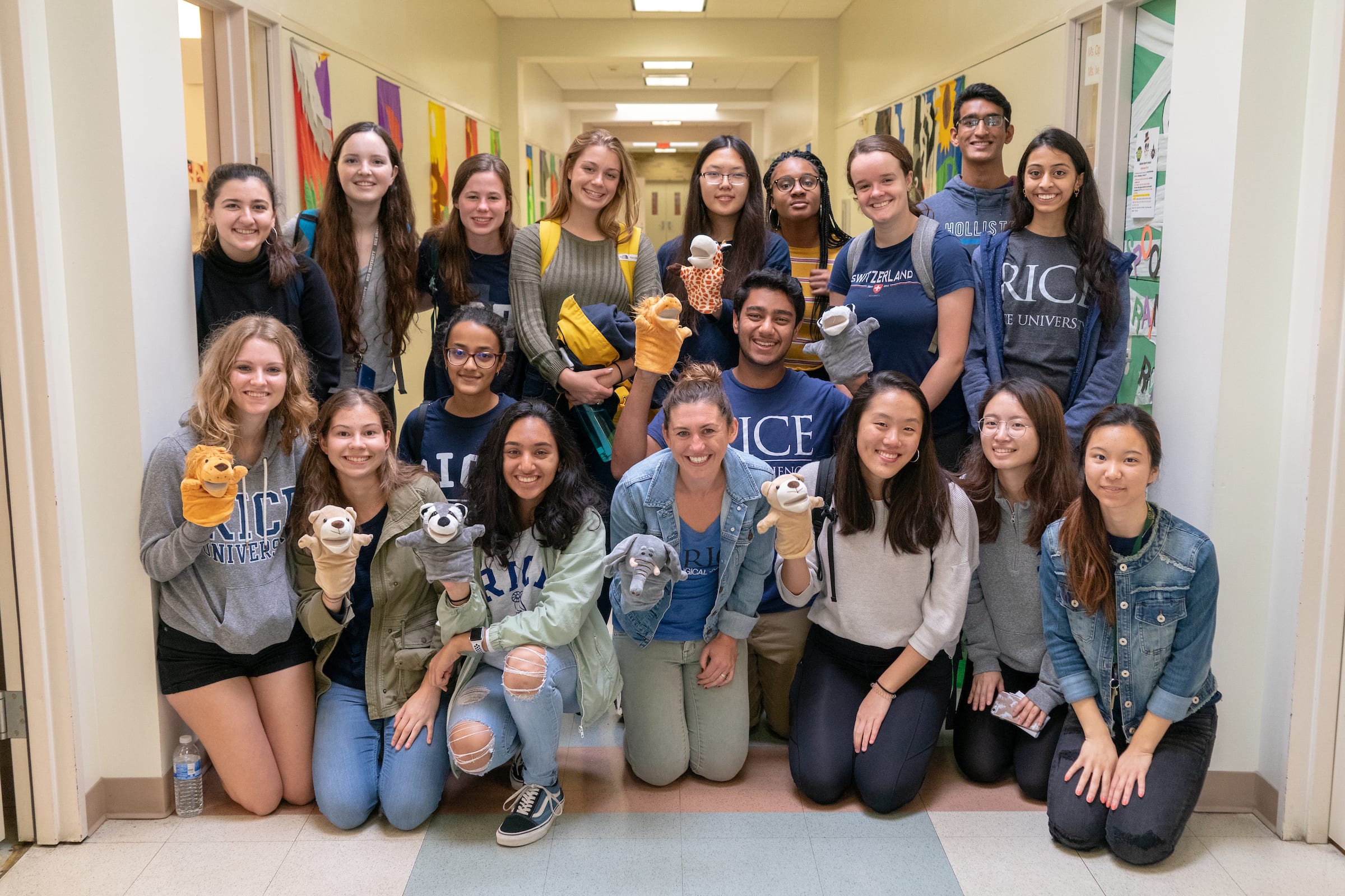 Rice grad student uses puppets to teach inclusion