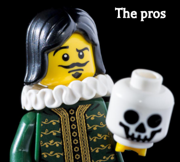 Lego Shakespeare ponders the grad school experience.