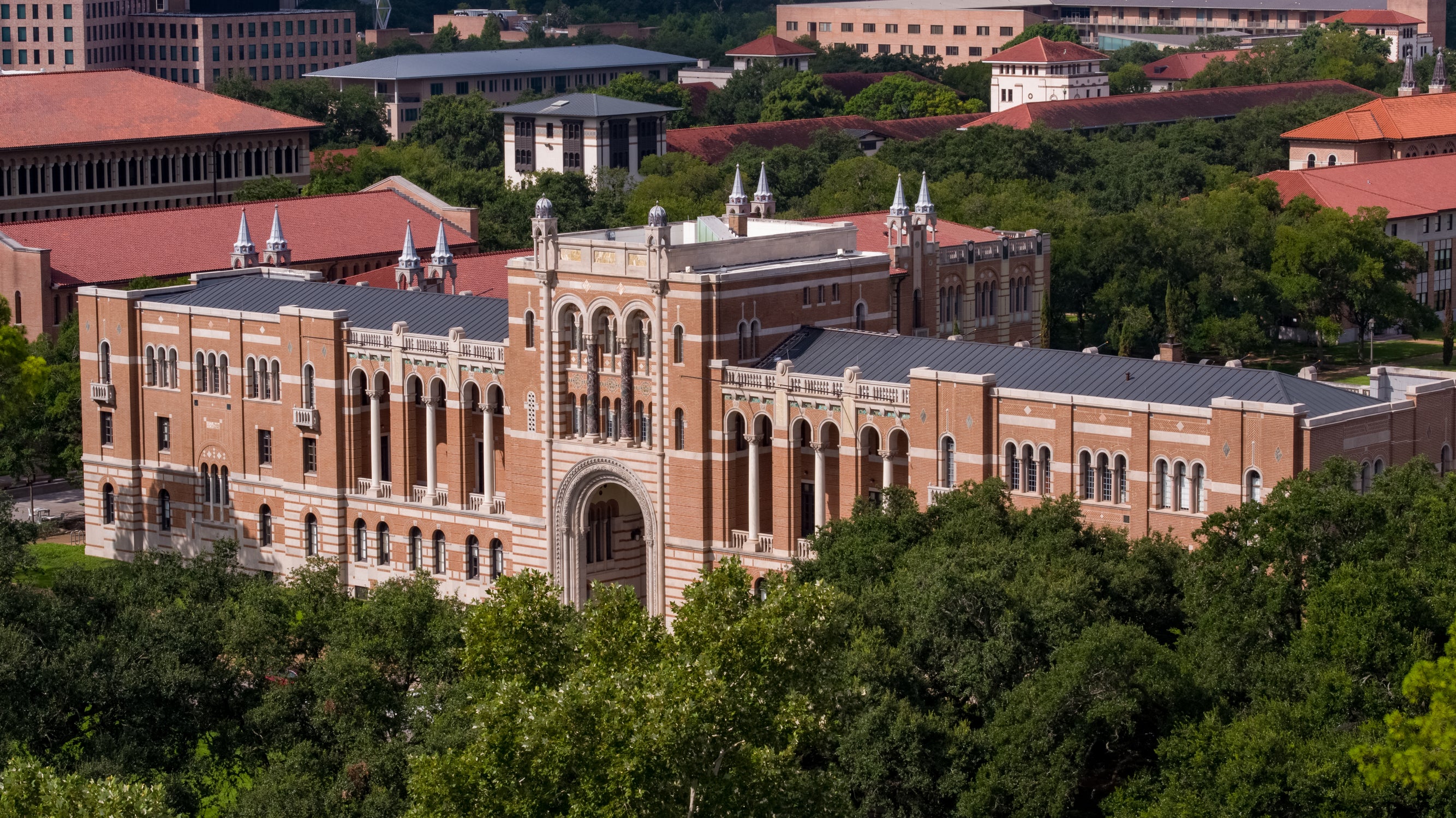 Aerial Picture of Rice University