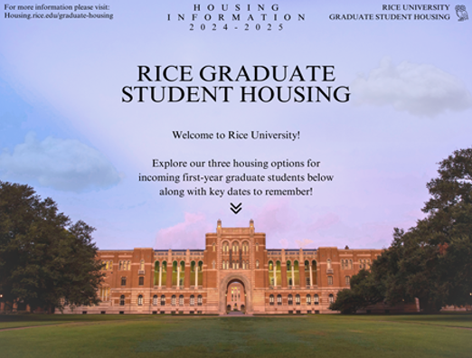 Graduate Student Housing