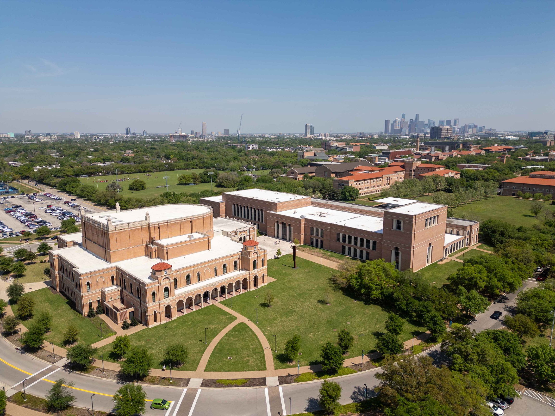 Aerial Picture of Rice University