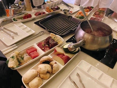 Entree Fondue from Melting Pot 