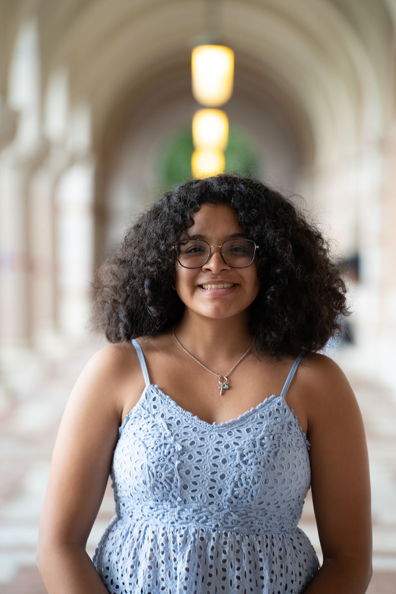 Dinora Nicole Rodriguez, graduate student ambassador at Rice University in Houston Texas