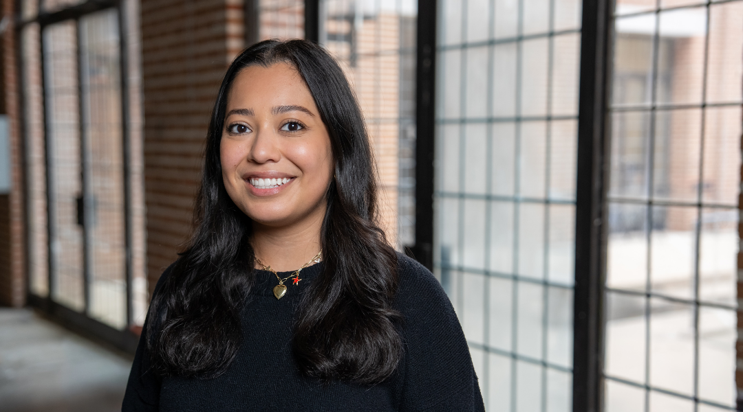 Jazmin Argueta-Rivera, a Ph.D. student in industrial-organizational psychology