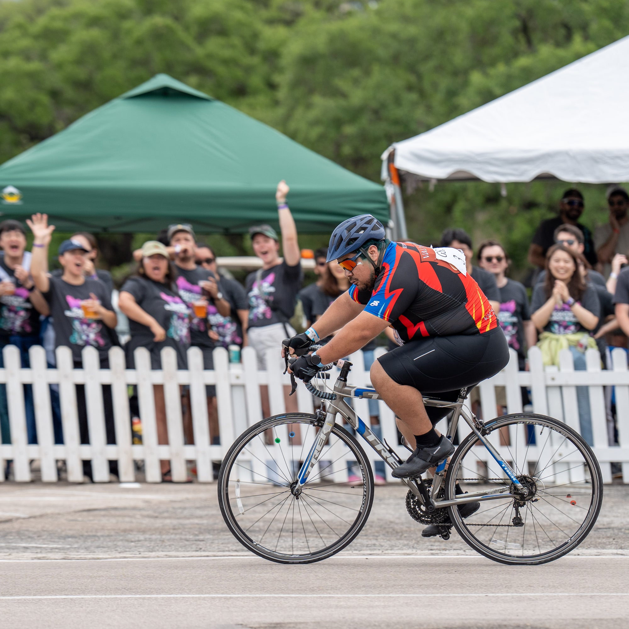 Osvaldo Miguel Colin competes in Beer Bike