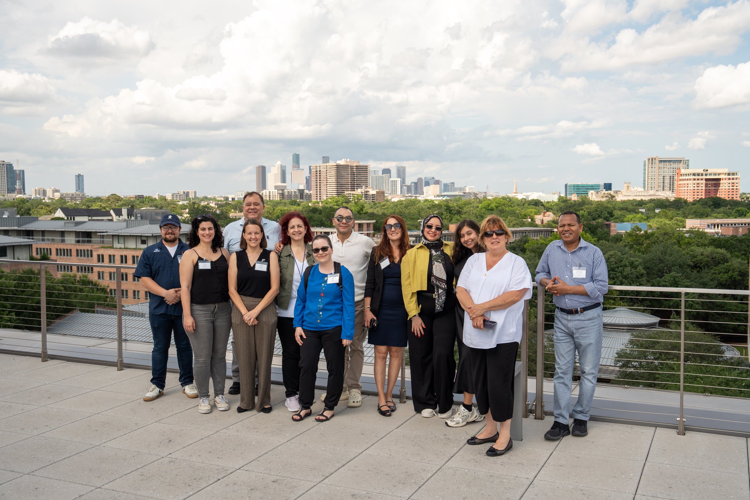 EDUSA advisers gather for a group photo at Rice