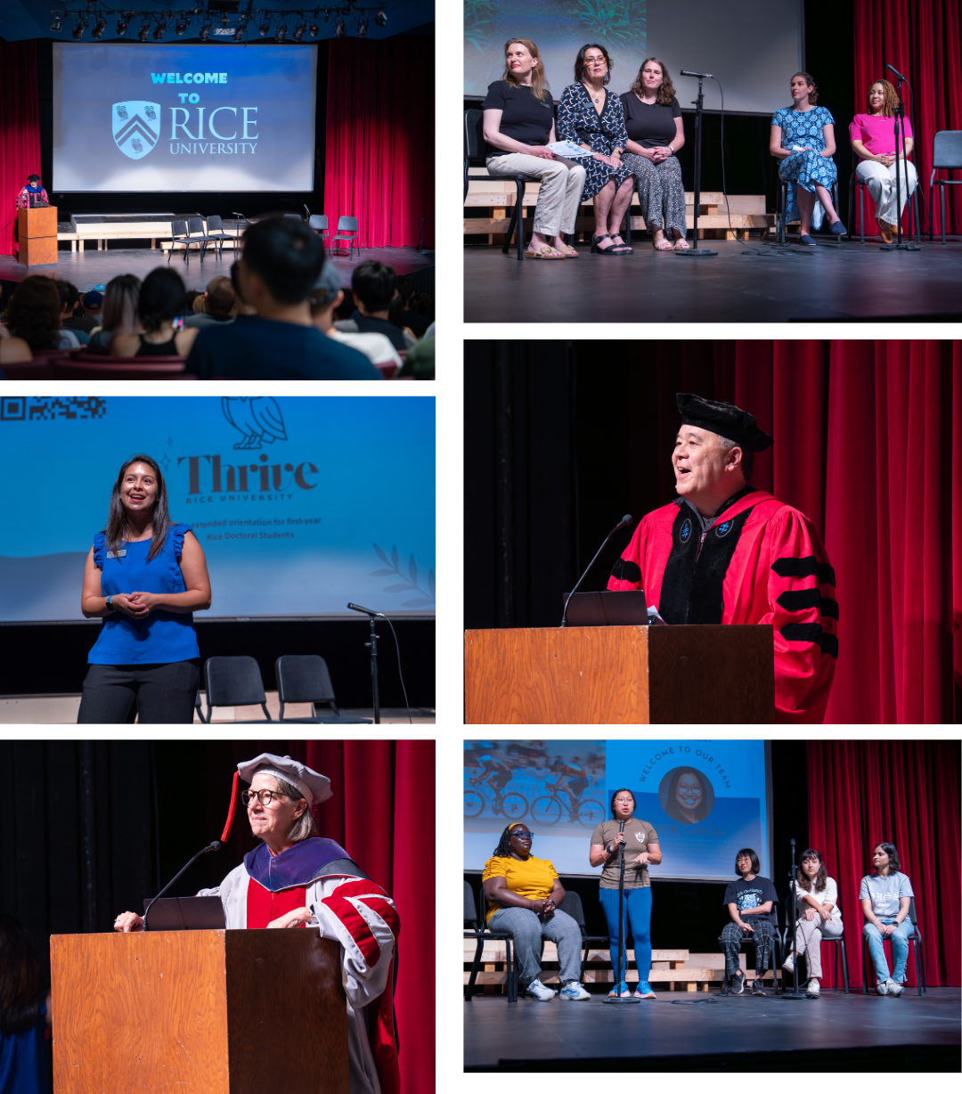 The matriculation ceremony featured various faculty, students and staff