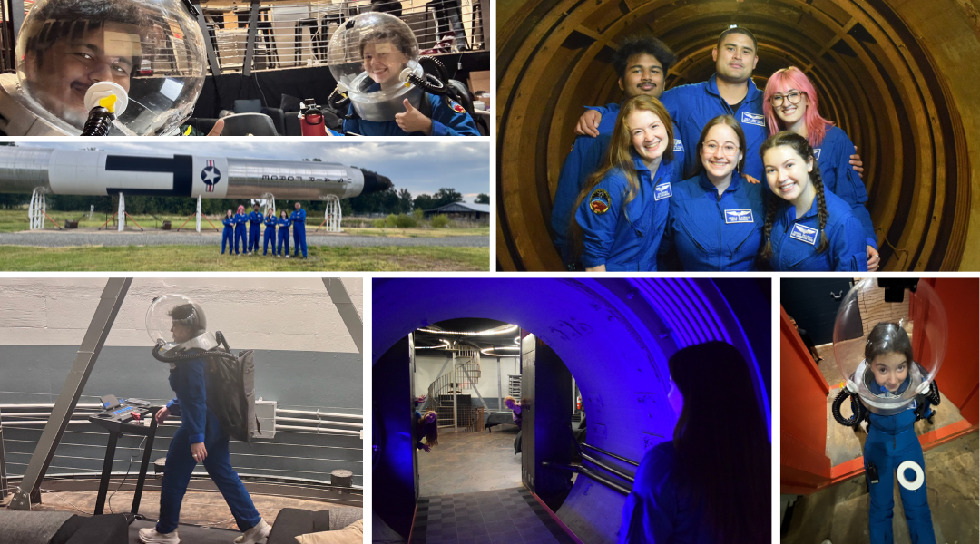 Images of the Mars' simulation in Arkansas