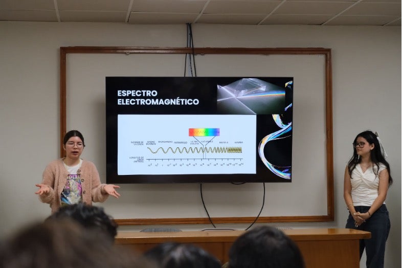 Students presenting