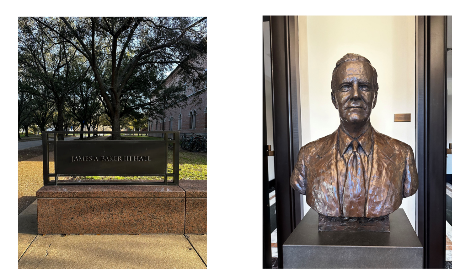 Baker Hall Bust