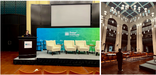 Inside of Baker Institute
