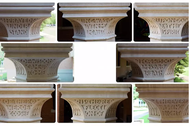 Secret Bible Verses in Baker College