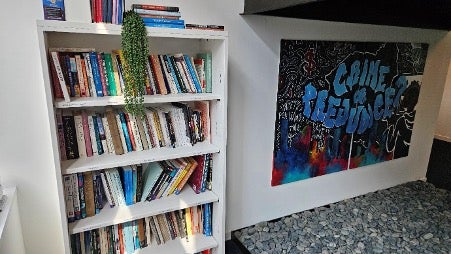Library in Kraft Hall