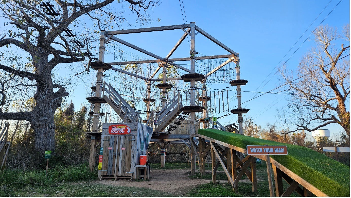 (Go Ape! Zipline and Adventure Park, photo taken by the blog author)