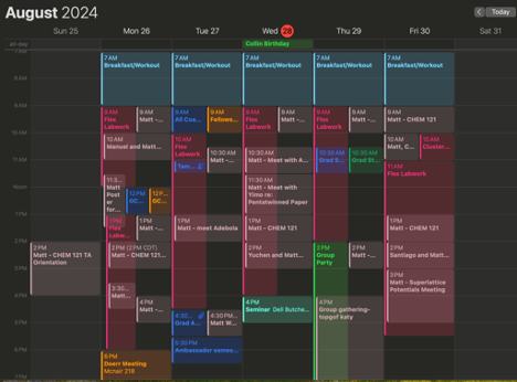 Google Calendar/iCalendar