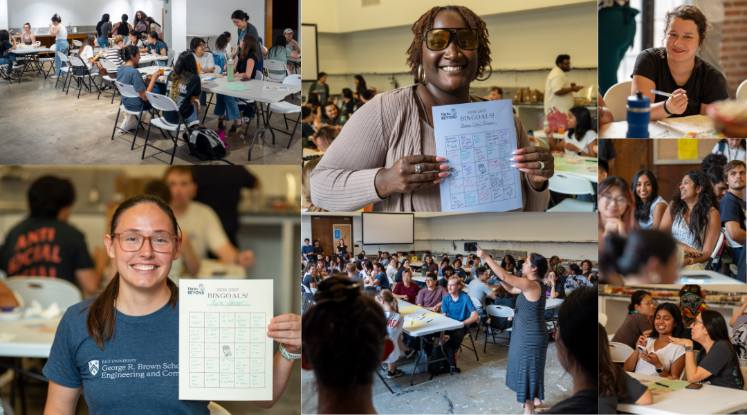 A pack-house of second-year and beyond doctoral students for Thrive Beyond