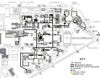 Map of Underground Tunnels