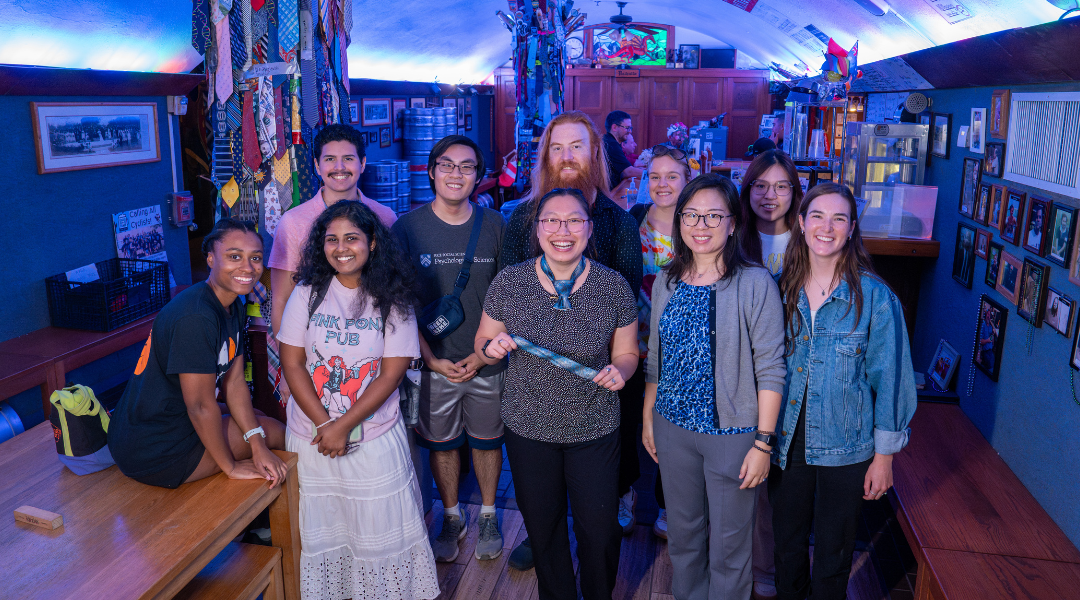 Garcia after a successful thesis defense