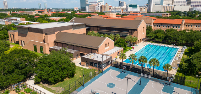 The Gibbs Recreation Center at Rice