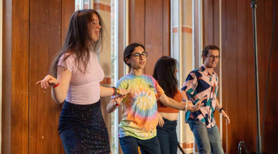 Rice Zouk performs during Graduate Student Association Culture Night