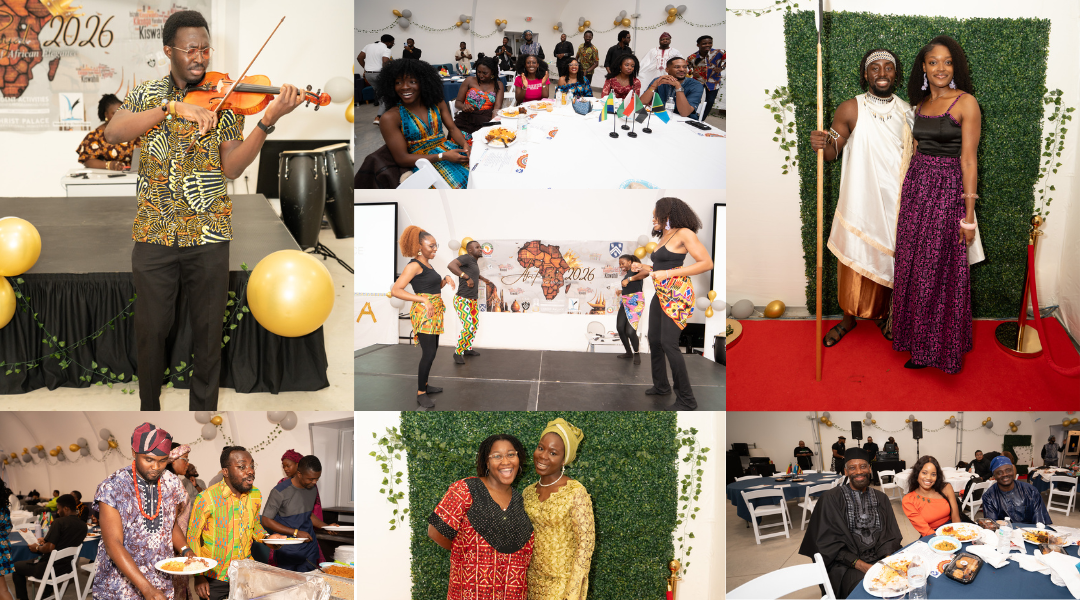 A montage of food and performances at AfriRoyal 2026
