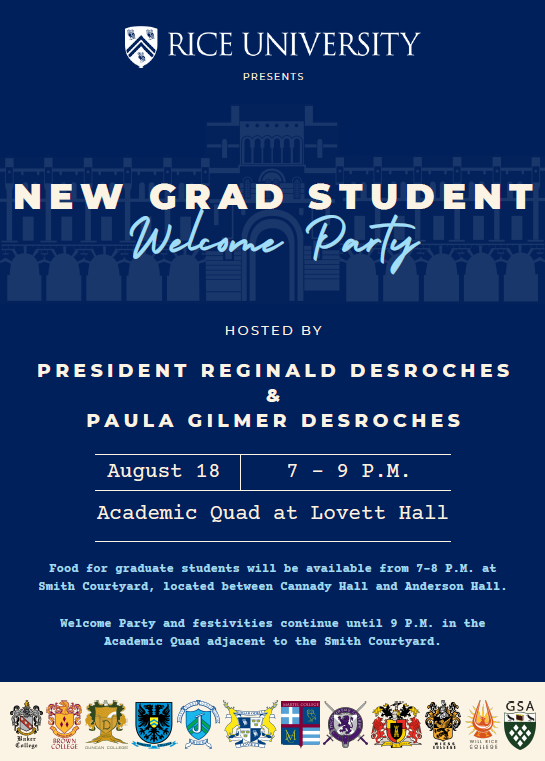 President Welcome Event