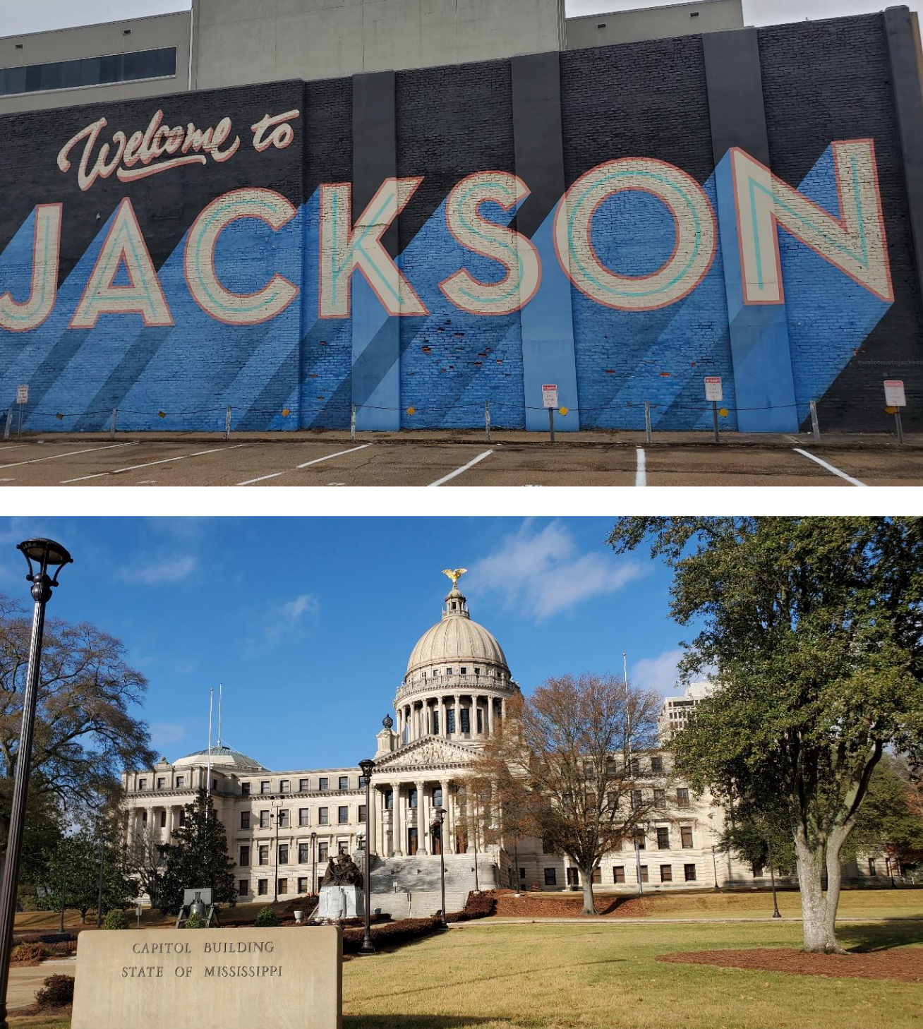 Jackson, the capitol of Mississippi