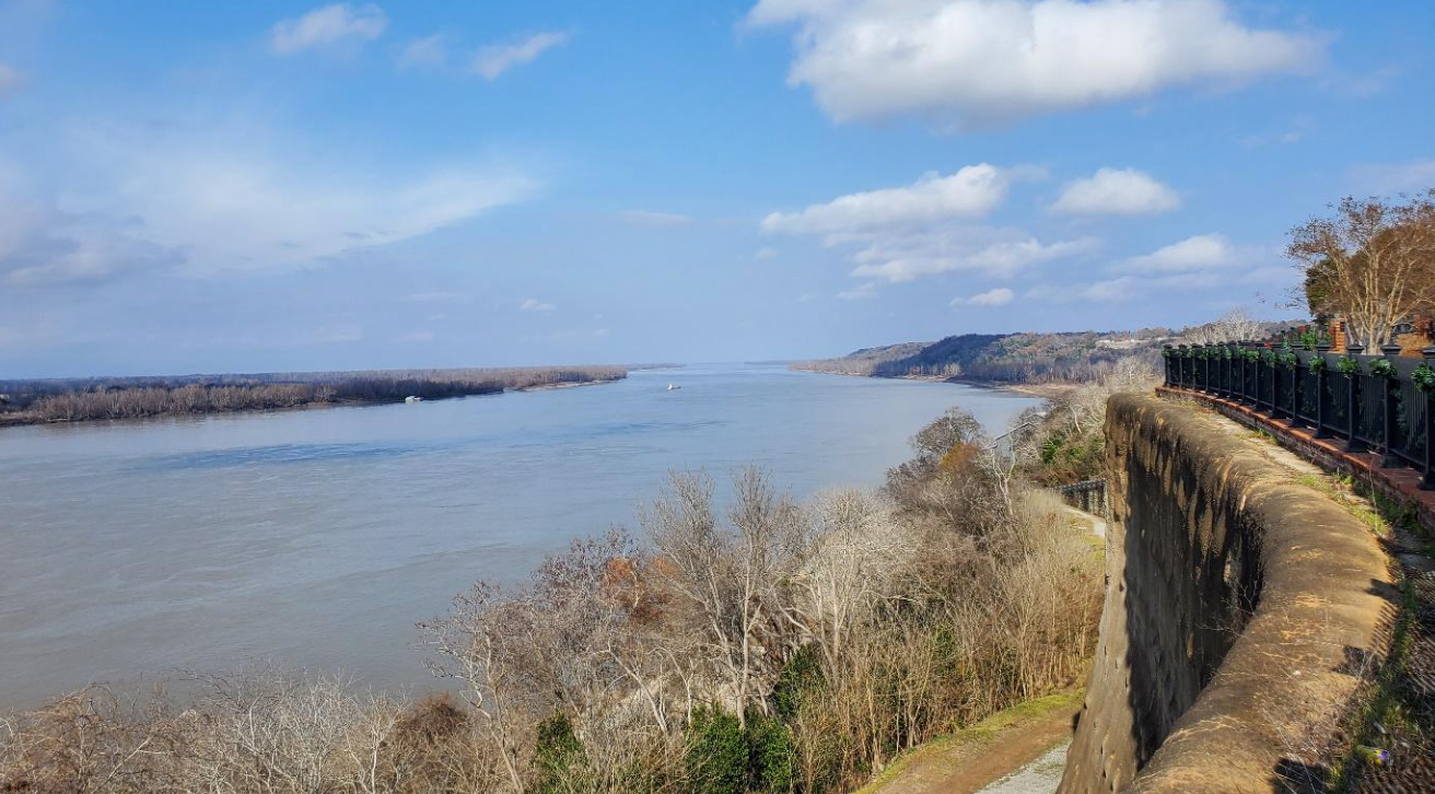 Mississippi River from Natchez