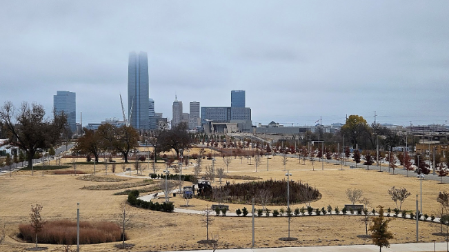 (Oklahoma City Skyline)