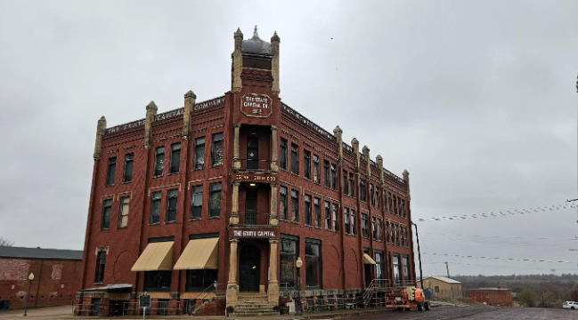 (Oklahoma’s first capital in Guthrie)