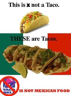 Differences in Tacos