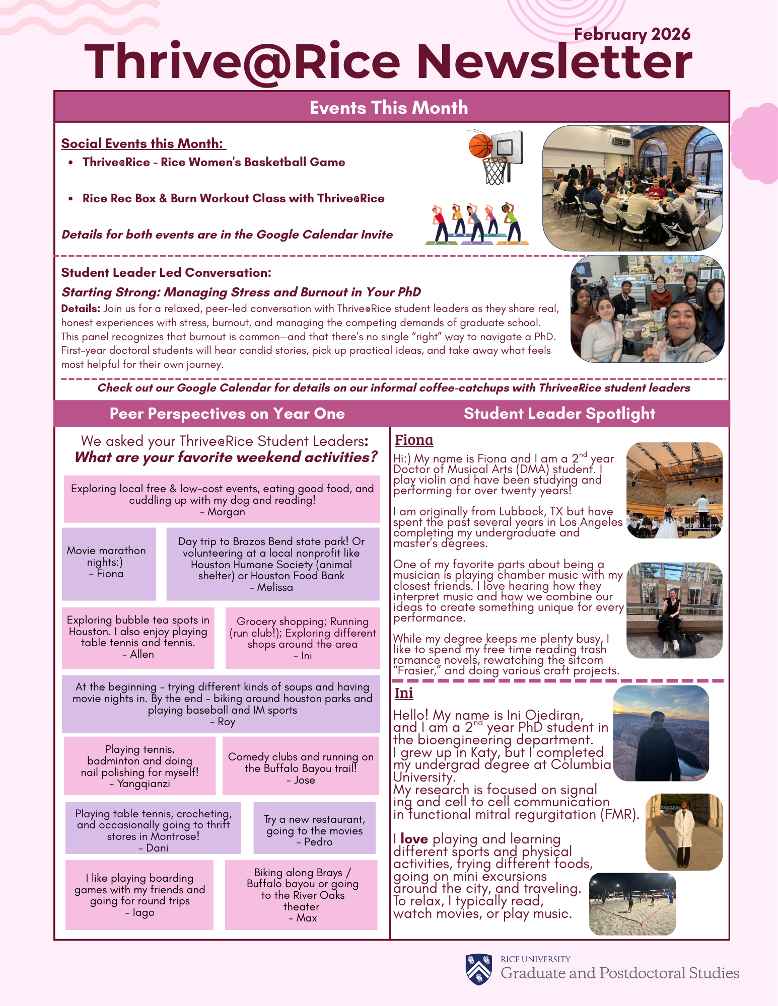 Thrive@Rice Feb 2026