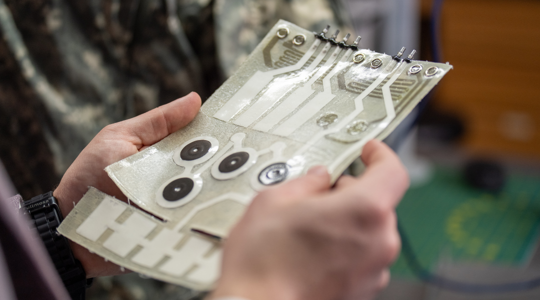 Actile Technologies prototype smart textile design