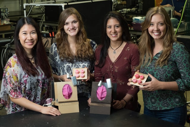 Rice U. students create training device for cervical cancer screening