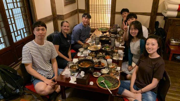 Seoul food: incoming students meet up in South Korea
