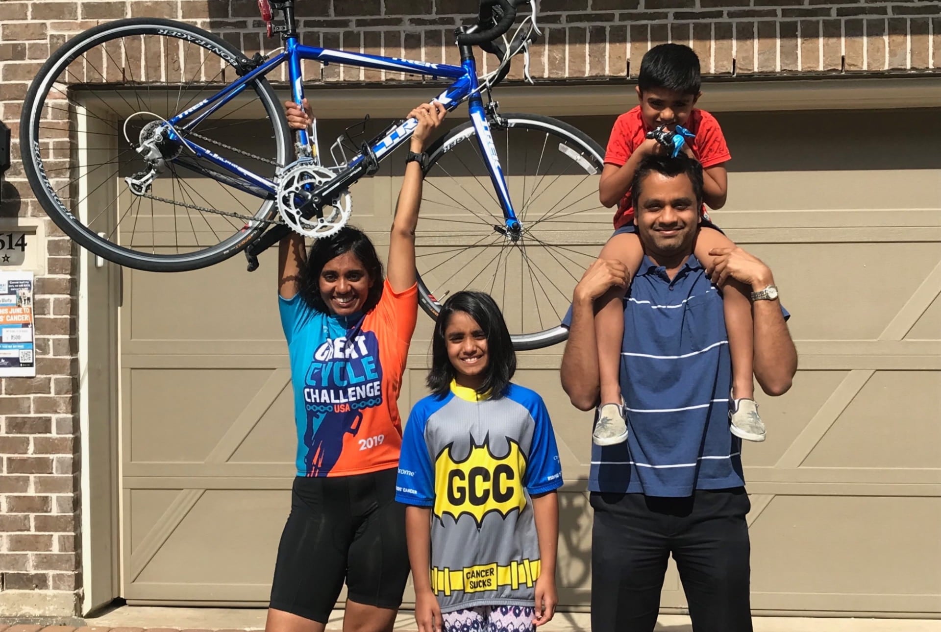 No experience, no problem for Rice grad student turned top fundraising cyclist