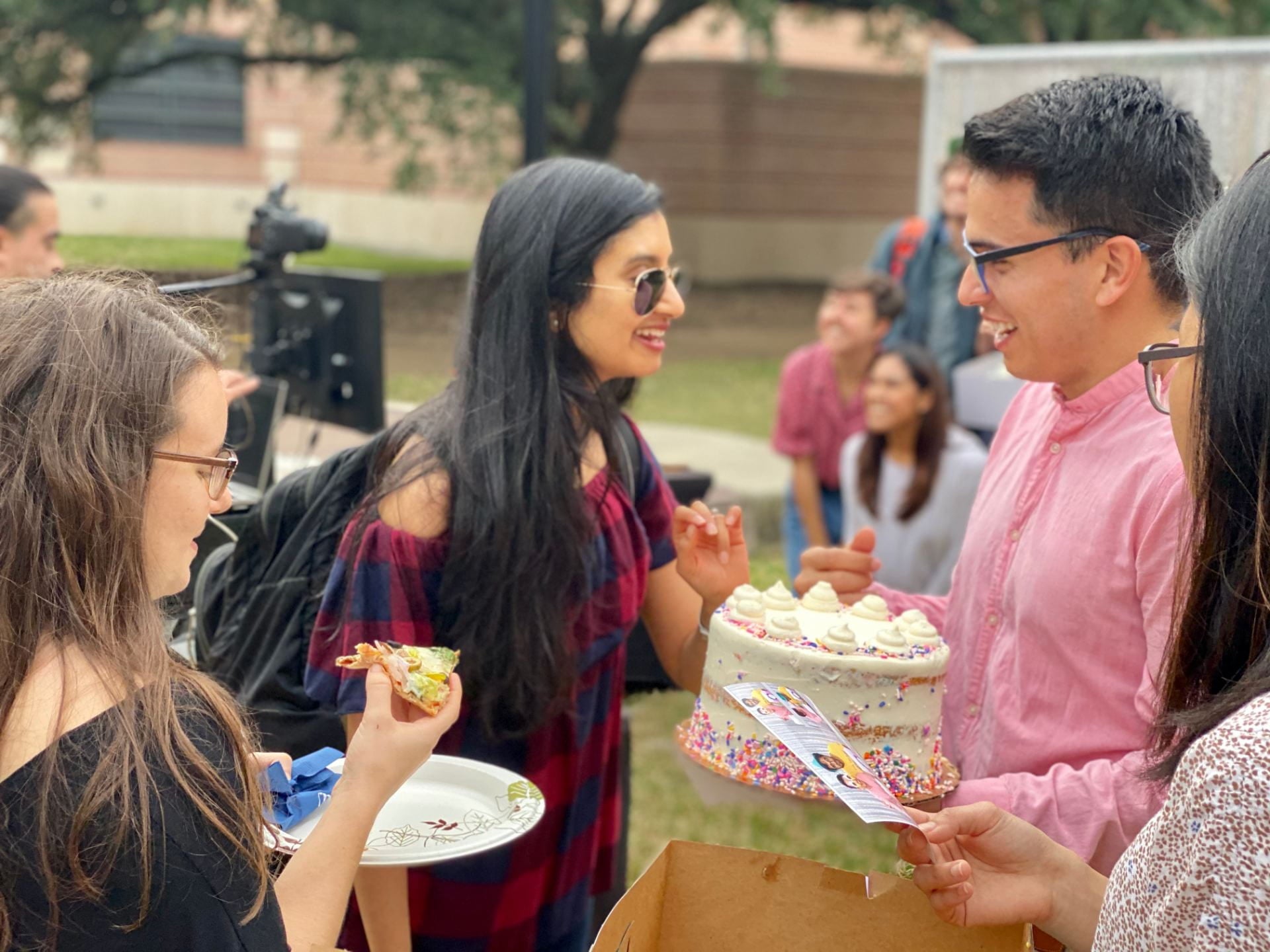 Hard-working grad students get their just desserts