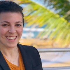 Emily Elia, Rice University graduate student