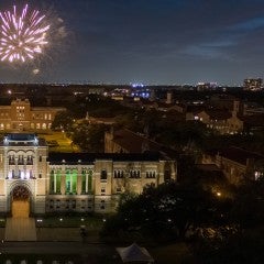 Fireworks over the Sallyport