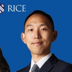 Rosa Guerra-Resendez and Chun-Ying Chao of Rice University