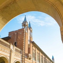 Arch in Lovett Hall Cloisters