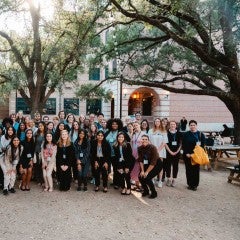 2022 GCURS participants in the Rice U Grad commons