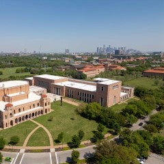 Aerial Picture of Rice University