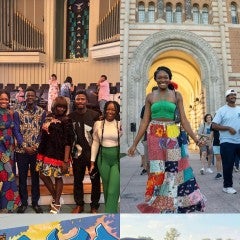 Photos of Natalie in Houston.