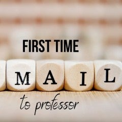 Emailing a professor