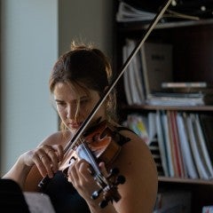 Rebecca Villalta at the Shepherd School of Music