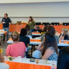 Dean Seiichi Matsuda thanks graduate administrators