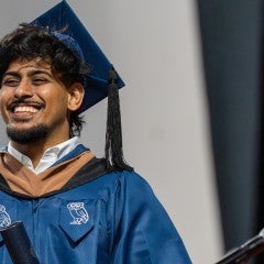 Rice graduate celebrates commencement