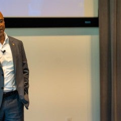 President DesRoches at the State of the University